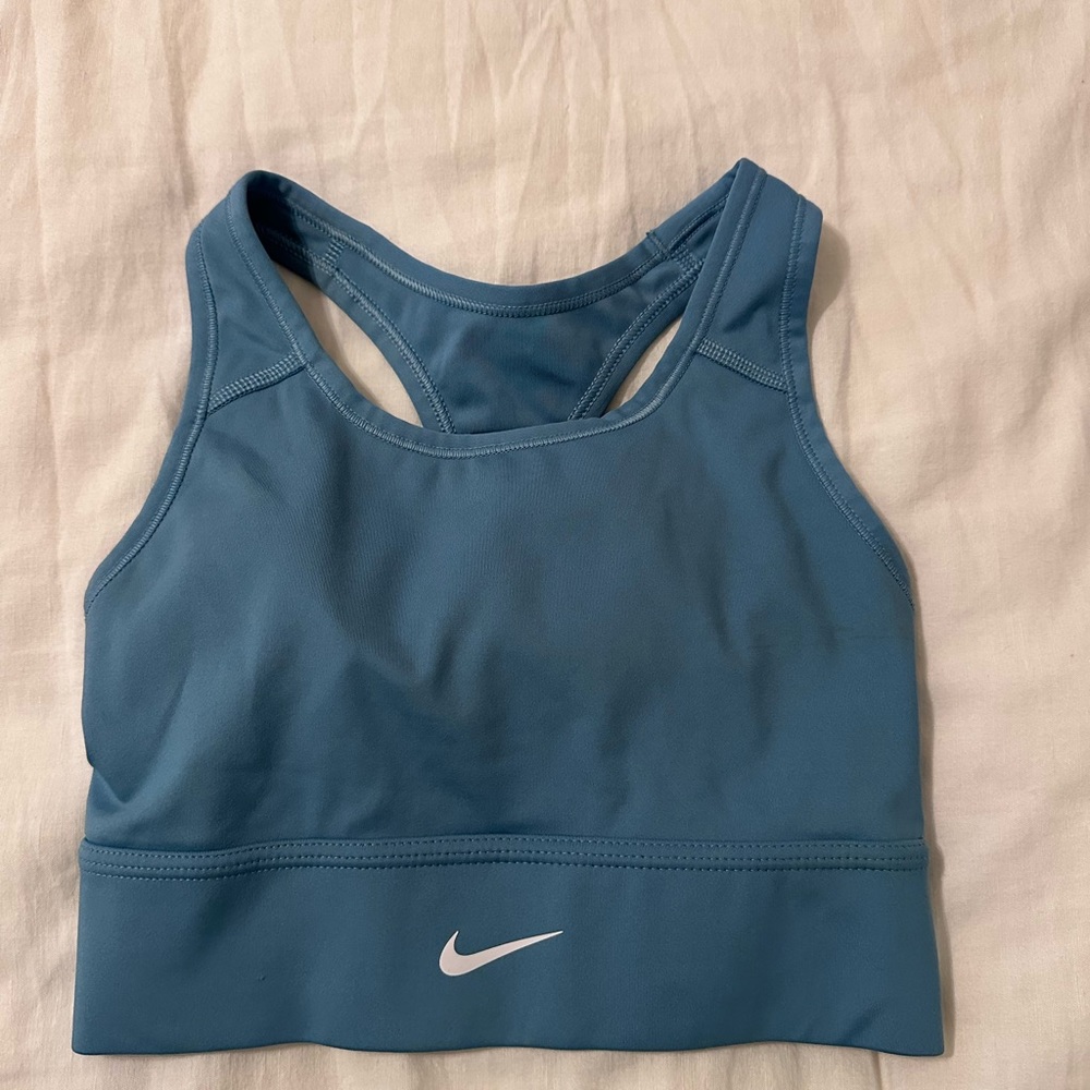 Blue Nike Sports Bra